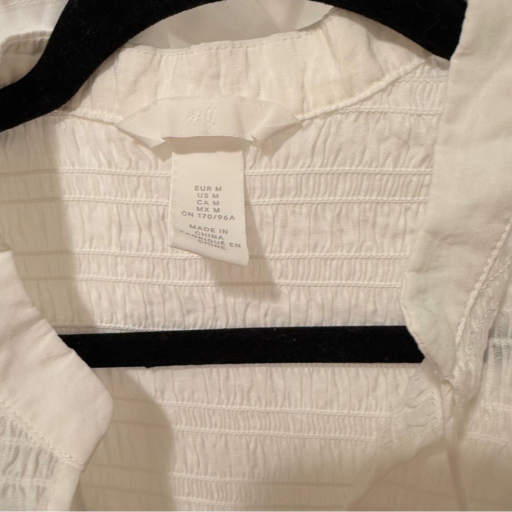 H&M White Women's Top - Picture 5 of 5